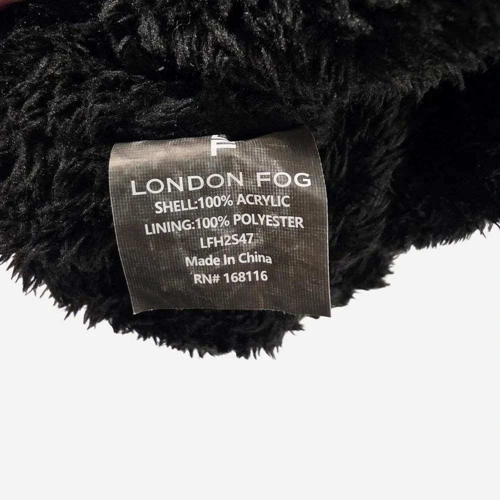 London Fog Pom Pom Beanie